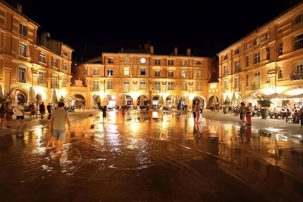 Chez Juliette, Proche Place Nationale Avec Parking Montauban Exterior foto